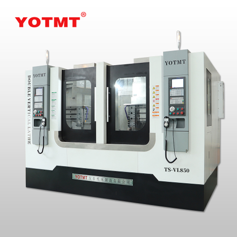 Máquina de torno de torneado CNC diseñada con máquina doble TS-VL850 para metal