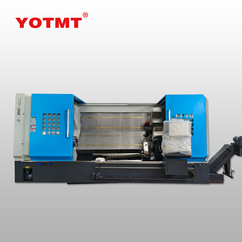 Torno CNC de alta calidad de 3 ejes con eje Y y cabezal de potencia de fresado