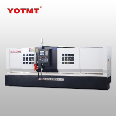 Torno CNC de torneado de metal STC-PY1000 Torno CNC de torreta de doble extremo